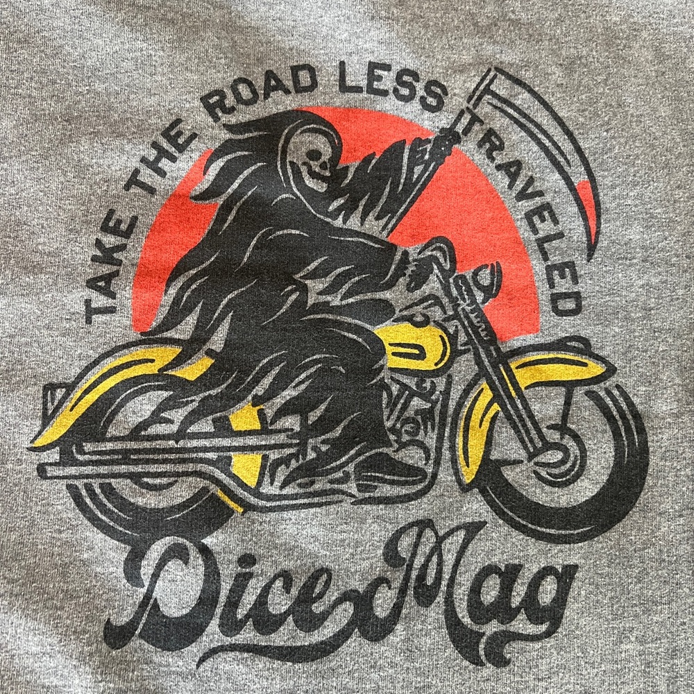 Dice Magazine crew neck sweatshirt